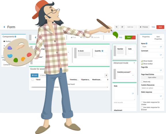 Visual programming platform